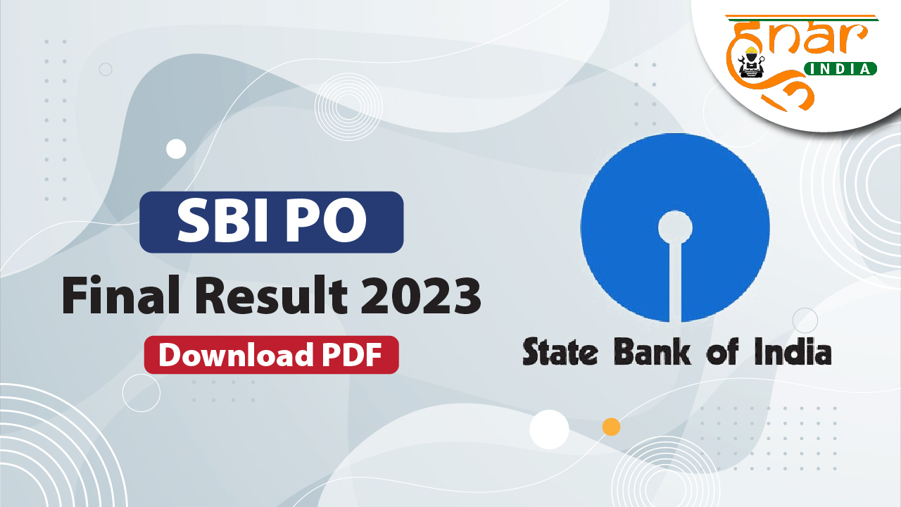 SBI PO Examination Result 2023