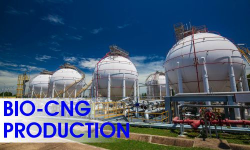 Bio-CNG production