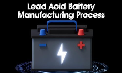 Lead acid battery manufacturing process