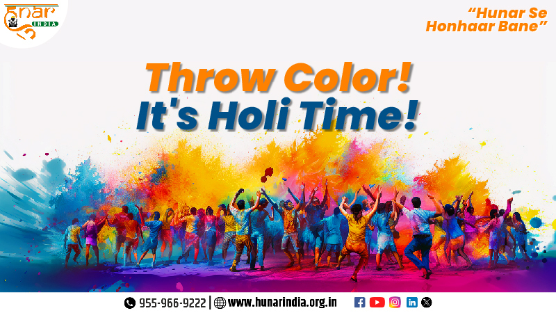 Throw Color! It's Holi Time!